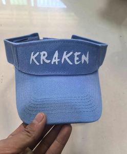 Custom Logo Adjustable Sun Visor Hat Open Top Fabric Sports <b>Cap</b> for Golf <b>Tennis</b> Outdoor Events - Product Image 2