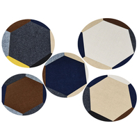Tapis imperméable auto-adhésif épissage carré bureau chambre ciment sol pâte tapis