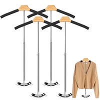 Présentoir de Comptoir Flexible pour Magasin de Vêtements, Support d'Épaule pour Chemises, Porte-Vêtements de Table