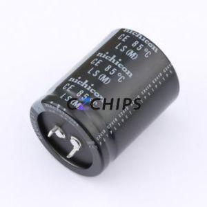 ตัวเก็บประจุแบบอิเล็กโทรไลต์อะลูมิเนียมแบบ Snap-in รุ่น LLS1V223MELC ชนิด Through-hole (THT) ขนาด D35xL45 มม. 22000uF 20% 35V 10 มม. - Product Image 2