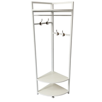Triángulo blanco moderno muebles pecho cajón con gancho soporte
