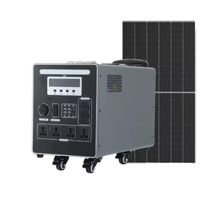 Centrale Électrique Portable Domestique à Énergie Solaire avec Batterie au Lithium Phosphate et Contrôleur MPPT - Product Image 1
