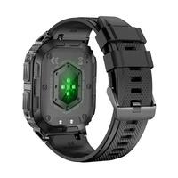 Montre connectée de sport d'extérieur K61 Pro, écran AMOLED HD de 1,96 pouce, batterie de 380 mAh, montre connectée étanche, tracker d'activité physique