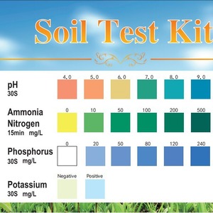 Kit de réactifs pour l'analyse des sols : Phosphore, Potassium, Azote, Ammoniac, pH pour Jardins Potagers, Vergers et Terres Agricoles - Product Image 5