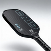 Raquette de pickleball populaire en fibre de carbone Gx2, portable, pour l'entraînement, en fibre de carbone 3K, vente en gros