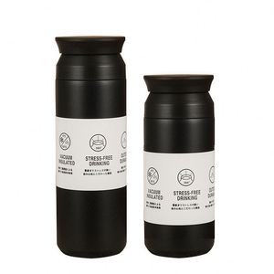 Japanese Minimalist Matte Stainless Steel Vacuum Flask Small Mouth Insulated <b>Water</b> Bottle Portable Office Travel <b>Thermal</b> - Product Image 3