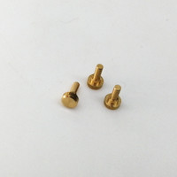Vis et boulons en laiton et cuivre de haute qualité de Chine, petites vis métalliques électriques M2 CMC, pour tournage, fraisage et usinage, à filetage complet