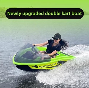 Bote Kart de 16kw - Mini Carding Surfing Multifuncional para Pesca y Deportes Acuáticos, Esquí Acuático MULTIFUNCIONAL para Deportes Acuáticos - Product Image 4