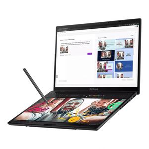 โน้ตบุ๊ก <span class=keywords><strong>ZenBook</strong></span> <span class=keywords><strong>Pro</strong></span> Duo <span class=keywords><strong>15</strong></span> <span class=keywords><strong>OLED</strong></span> รุ่นดั้งเดิม ใช้หน่วยประมวลผล Intel Core I9-12900H เจนเนอเรชั่น 12 หน้าจอ <span class=keywords><strong>OLED</strong></span> 4K แรม 64GB การ์ดจอ GeForce RTX 3060 - Product Image 2