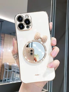 Funda de teléfono de diseñador para huawei p <span class=keywords><strong>smart</strong></span> 2021, carcasa trasera con espejo de cristal, vista inteligente - Product Image 5