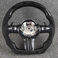 Vente flash Volant intelligent en fibre de carbone avec LED personnalisé Accessoires automobiles pour BMW E90 E60 E46 F30 F10 M2 M3 M4 M5 M6 X5 F30