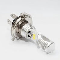 Ampoule LED RAYTON RTD AC/DC M11X T19 H4 pour moto, H6M P43T 8W LED pour VTT, UTV et voiturettes de golf, faisceau haut/bas HB2 P15D