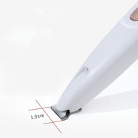 Tondeuses électriques pour animaux de compagnie Tondeuse à cheveux pour chats et chiens Tondeuse à cheveux USB chargeant les pattes d'animaux Rasoir Machine de toilettage Produits pour animaux de compagnie