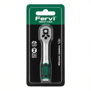 Fervi <b>Impact</b> <b>Socket</b> Wrench Normal Series 1/2 Inch Drive Hexagonal Design - Product Image 2