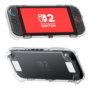Custodia Protettiva Trasparente Rigida in PC Personalizzata OEM con 12 Slot per <span class=keywords><strong>Nintendo</strong></span> <span class=keywords><strong>Switch</strong></span> 2 OLED - Product Image 2