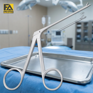 Forceps d'oreille manuel Wullstein Source d'alimentation manuelle pour instrument chirurgical en acier inoxydable et plastique - Product Image 2