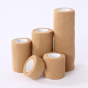 2 inci X 5 yard bungkus tato penutup pegangan diri kohesif perban gulungan olahraga pita perekat - Product Image 1