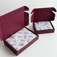 Cajas de Envío Corrugadas de Lujo Personalizadas al por Mayor, Rojas, Varios Tamaños, Pequeñas, Medianas, Grandes, Cajas de Cartón Corrugado para Envíos Postales con Logotipo
