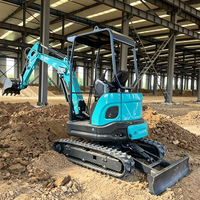Harga Pabrik Mini Excavator Kecil 2.5ton 3.5Ton Excavator Crawler Excavator Kecil untuk Penggunaan Rumah Tangga