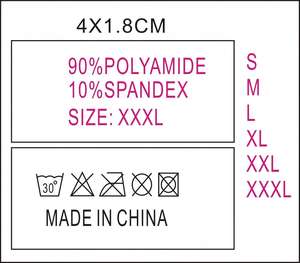 Pantalones Moldeadores de Talla Grande con Efecto Reductor, Color Negro y Tono <span class=keywords><strong>Piel</strong></span>, Material Nylon Spandex, Control de Abdomen, Cierre Frontal - Product Image 3