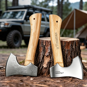 <span class=keywords><strong>Hacha</strong></span> Portátil Mini en Oferta, <span class=keywords><strong>Hacha</strong></span> Forjada <span class=keywords><strong>de</strong></span> Acero con Alto Contenido <span class=keywords><strong>de</strong></span> Carbono, <span class=keywords><strong>Mango</strong></span> <span class=keywords><strong>de</strong></span> <span class=keywords><strong>Madera</strong></span> Natural, 470g, <span class=keywords><strong>para</strong></span> Campismo, Senderismo, Supervivencia al Aire Libre - Product Image 5