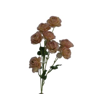 Bouquet de pivoines et roses artificielles Junheyuan, arrangement de fleurs en soie 8 pièces pour mariage, décoration intérieure, style luxe léger - Product Image 5