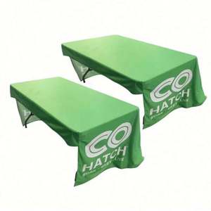 Nappe de couverture de table jetable directe d'usine pour l'événement nappe imprimée de Logo personnalisé Logp personnalisé - Product Image 6