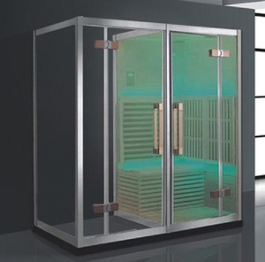 Modern Outdoor Sauna Turkish Shower Far Infrared Wasmo Dry Indoor Sauna Steam Cabinet Modular Sauna Shower Cabin <strong>Salt</strong> <strong>Therapy</strong> - Product Image 6