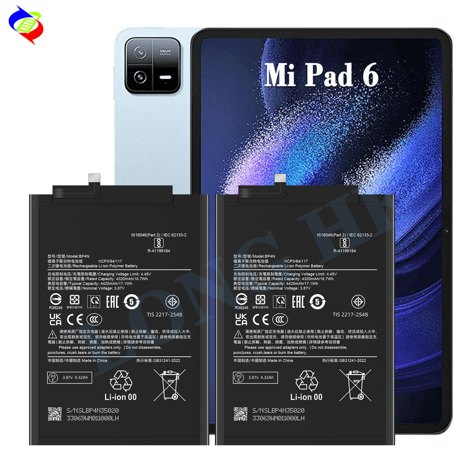 Original Batterie Battery Akku BP4N pour Xiaomi Pad 6 1330101000117A