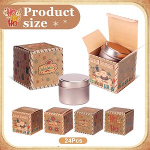 Thân Thiện Với Môi Quà Tặng Craft Hộp Giấy Gấp Logo In Ấn Thương Hiệu Các Tông Quà Tặng Bao Bì Hộp Với Tùy Chỉnh Chết Cắt Cửa Sổ - Product Image 5