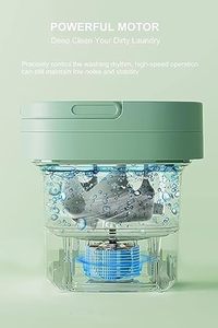 Dibangni Mini laveuse et sécheuse portable Mini machine à laver pliable pour vêtements de bébé - Product Image 4