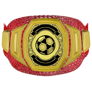 Cinturones de Boxeo de Cuero Genuino, Cinturones de Título Premium Personalizables de Alta Calidad para Luchadores, Totalmente Personalizados - Product Image 2