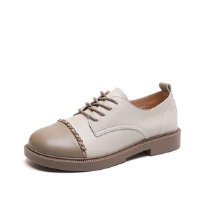 Eleganti Mocassini Mary Jane da Donna in Stile Francese, Scarpe in Microfibra con Lacci, Tacco Grosso, Suola Morbida, Leggere per l'Estate, con Cinturini <span class=keywords><strong>AHMED</strong></span> - Product Image 6