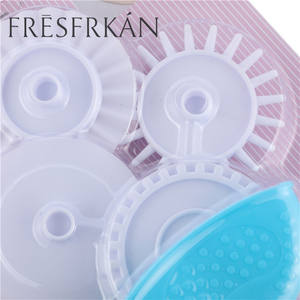 Kit de décoration de roues de pâtisserie, 4 pièces, OEM, en plastique, outils de décoration, en treillis, coupe-nouilles pour pites et Pizza - Product Image 5