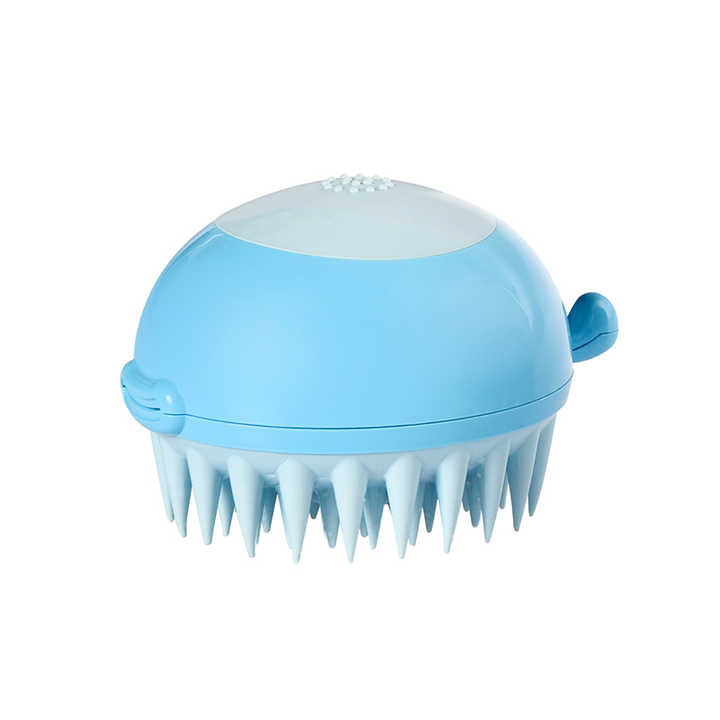 Short Long Haired Dogs And Cats Grooming Pet Shampoo Massage Dispenser Dog Bath Brush Buy Dog