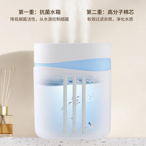 Humidificateur Nano 4.1-6L alimenté par USB, fonctionnement silencieux, pour la maison, la chambre, le bureau, avec télécommande - Product Image 4