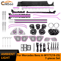 Kit d'éclairage d'ambiance Cardoo 64 couleurs Symphony pour Mercedes-Benz Classe A W177 CLA W118 C118 2019-2025