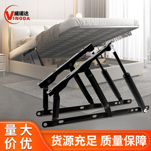 Dispositivo de elevación neumática para cama alta con capacidad de carga de 75 kg, soporte de varilla hidráulica de acero laminado en frío para muebles de almacenamiento - Product Image 3