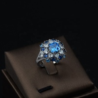 Ensemble de bijoux de luxe en argent sterling 925 avec zircone, idéal pour les mariages, pour femmes, vente en gros