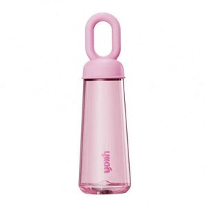 Ujioh Reusable Water Bottle With Built-In Handle Petal Design Bpa Free <b>Plastic</b> Travel <b>Drinkware</b> For Unisex Hiking - Product Image 3