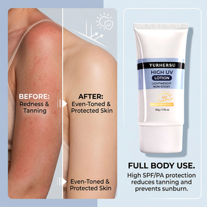 Protector <span class=keywords><strong>Solar</strong></span> de Amplio Espectro al por Mayor, Loción Impermeable de Textura Ligera, Protección UV Diaria, <span class=keywords><strong>Crema</strong></span> Protectora <span class=keywords><strong>Solar</strong></span> <span class=keywords><strong>Facial</strong></span> y Corporal para la Piel - Product Image 5