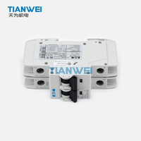 EATON FAZ-D7/2-NA Asli Pemutus Sirkuit Miniatur 2-Pole Kurva D 7A MCB 400VAC DIN Rail Perlindungan Beban Berlebih dan Sirkuit Pendek