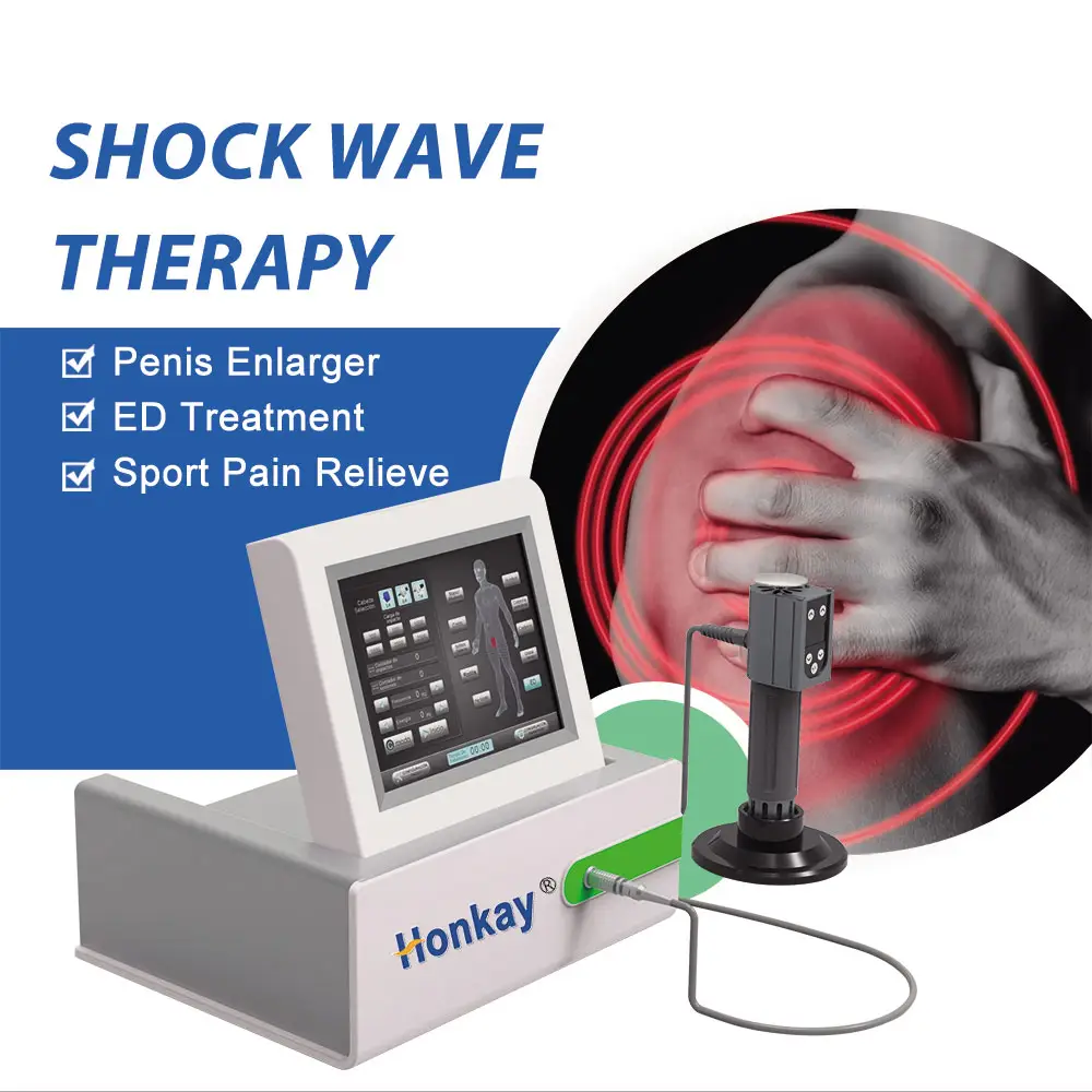 2022 portable 6 bar physical shock wave equipment device pneumatic extracorporeal equine price focused shockwave therapy machine