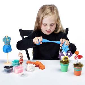 Kit d'outils de modelage éducatifs DIY 2021 : Argile douce, pâte à modeler, mousse et accessoires pour argile polymère auto-durcissante - Product Image 6