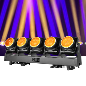 Rgbw ip33 קרן אור טורנדו נע ראש 5x120w שלב קרן אור dj ציוד לשטוף אור dj