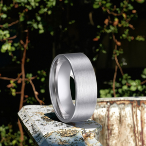 Кольца из стерлингового серебра для мужчин и женщин, 925 8 мм - Product Image 3