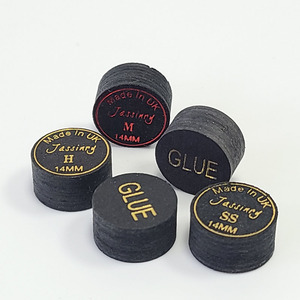 Xmlivet 12 мм/13 мм/14 мм <span class=keywords><strong>Jassinry</strong></span> 9 слоев свиной кожи билльярдный пул для кия SS/S/M/H мы можем настроить черный наконечники для кия оптовая продажа - Product Image 6