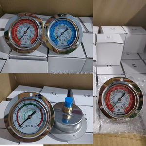 Manômetro de Alta Pressão Beco YF60 3.8Mpa e Manômetro de Baixa Pressão 1.8Mpa, Certificado CE <span class=keywords><strong>ROHS</strong></span>, Aço Inoxidável e Latão 7/16-20UNF - Product Image 6