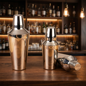 High Quality Classic <b>Boston</b> <b>Shaker</b> Set Stainless Steel Eco-Friendly Glass 850ml Capacity Home Bar Use Bar Accessories for - Product Image 2