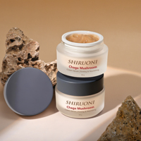 Sérum Crème Visage Hydratant Rajeunissant Anti-Rides Personnalisé au Champignon Chaga Naturel Doux en Gros
